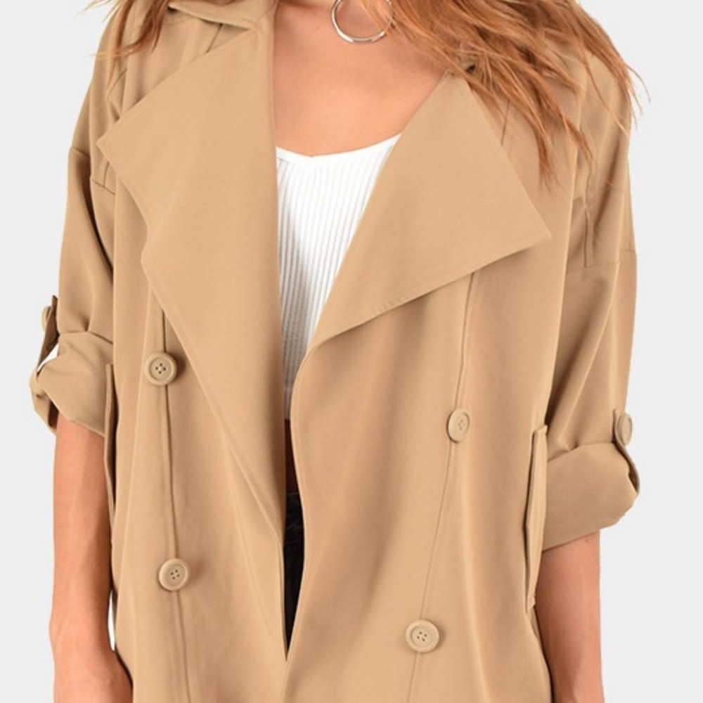 BB Dakota trench blazer